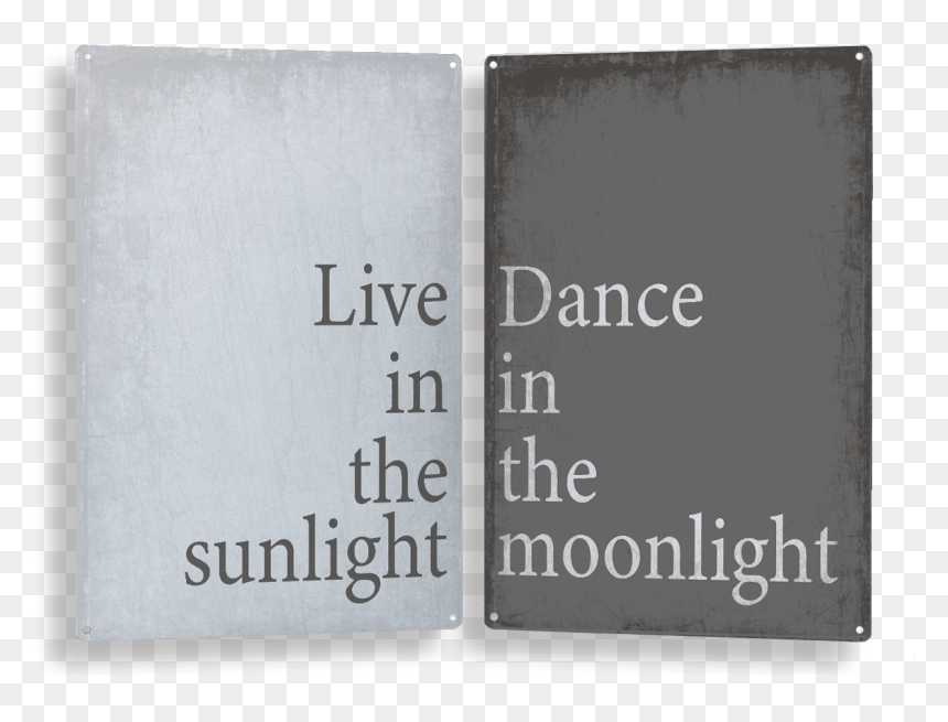 White Distressed Metal Sign With Grey Text Saying, - Inlight Entertainment, HD Png Download - metal sign png