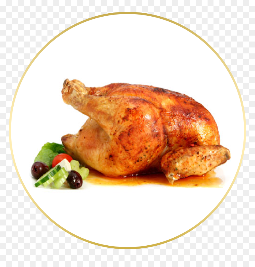 23- Medio Pollo Asado - Chicken Fry Karne Ka Tarika, HD Png Download - cooked chicken png