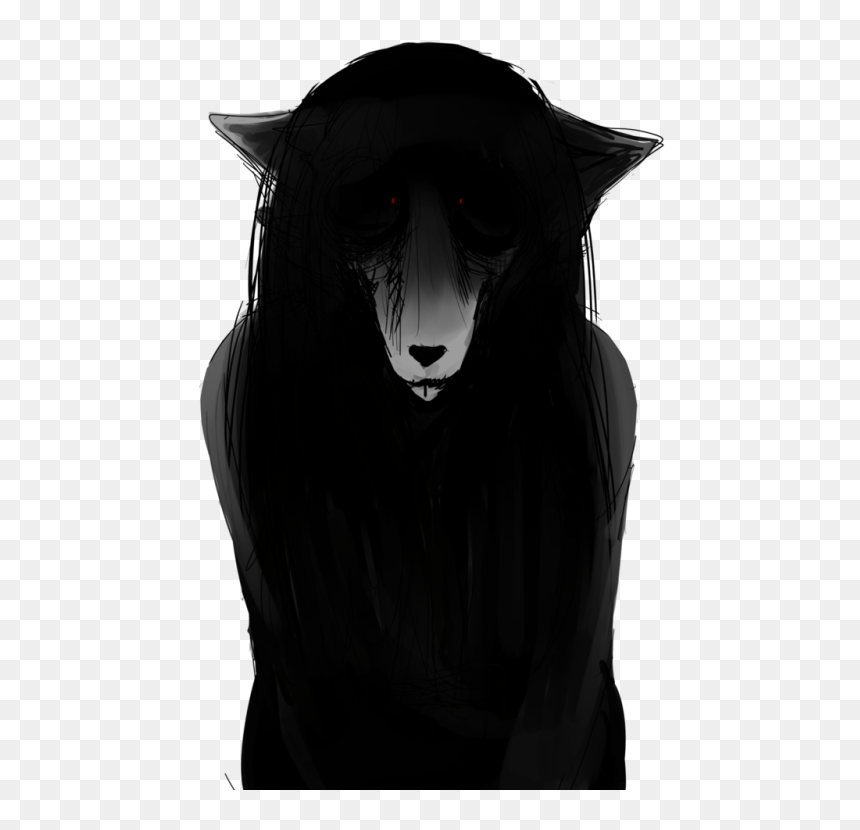 Tumblr Outlines Png - Cat Yawns, Transparent Png - tumblr black and white png