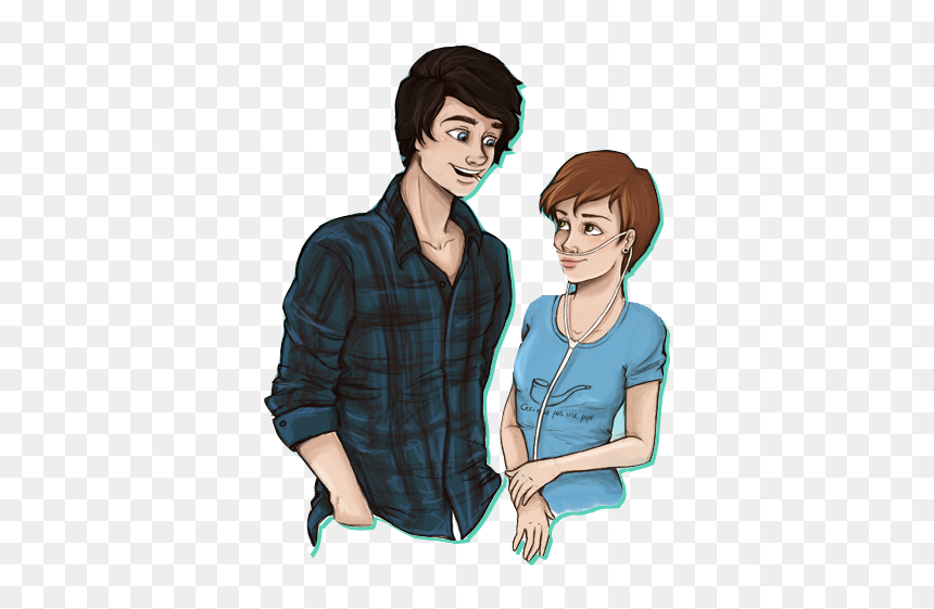 Fault In Our Stars Fan Art, HD Png Download - estrelas png