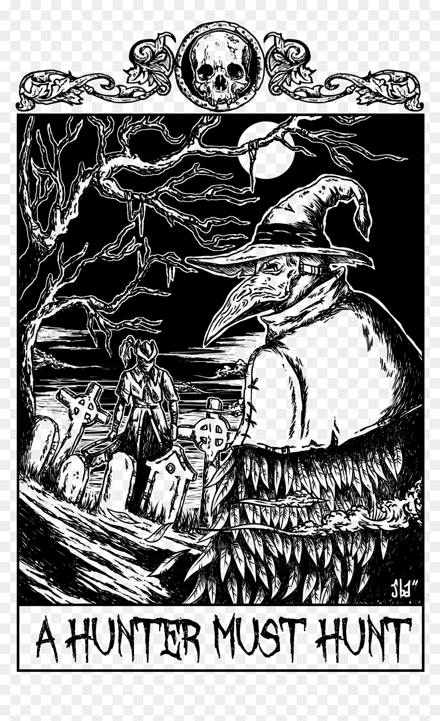 Check My New Bloodborne Inspired T-shirt On - Bloodborne Black And White Art, HD Png Download - bloodborne logo png