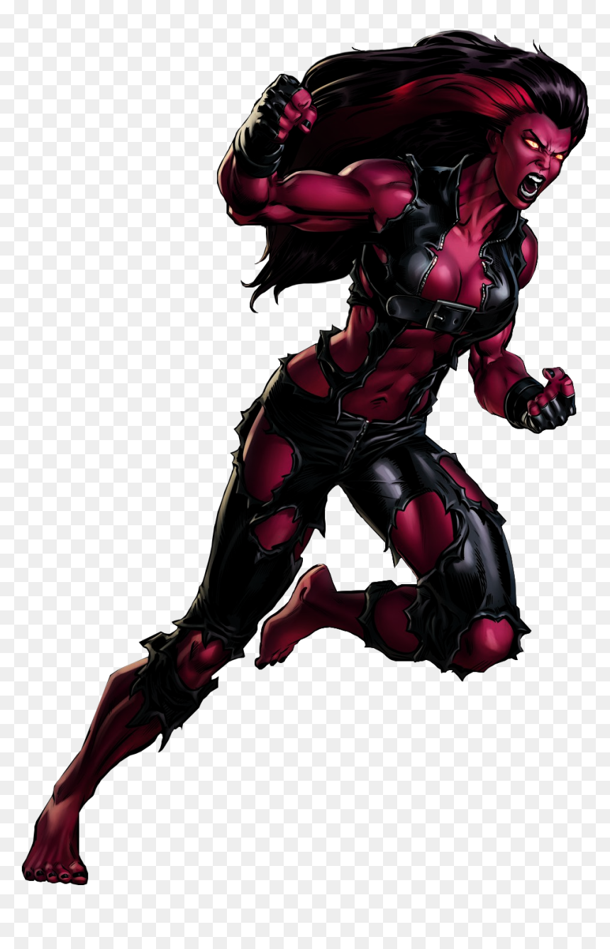 Marvel Avengers Alliance Art, HD Png Download - she hulk png