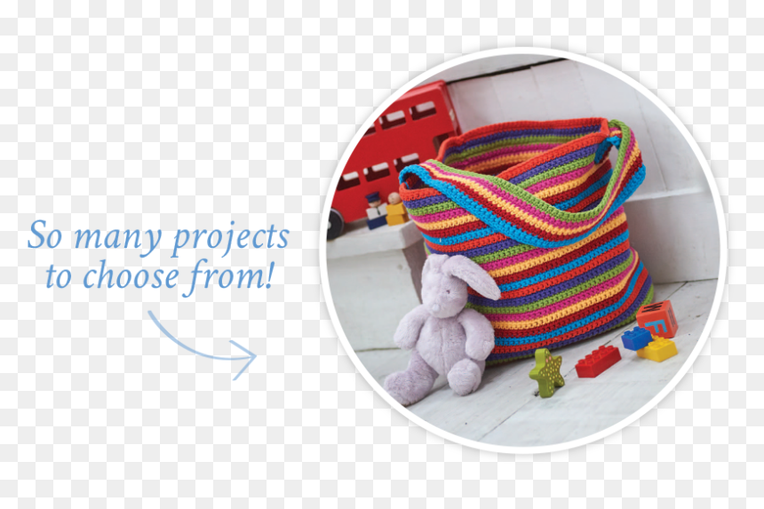 So Many Projects To Choose From Clipart , Png Download - Toy, Transparent Png - crochet hook png