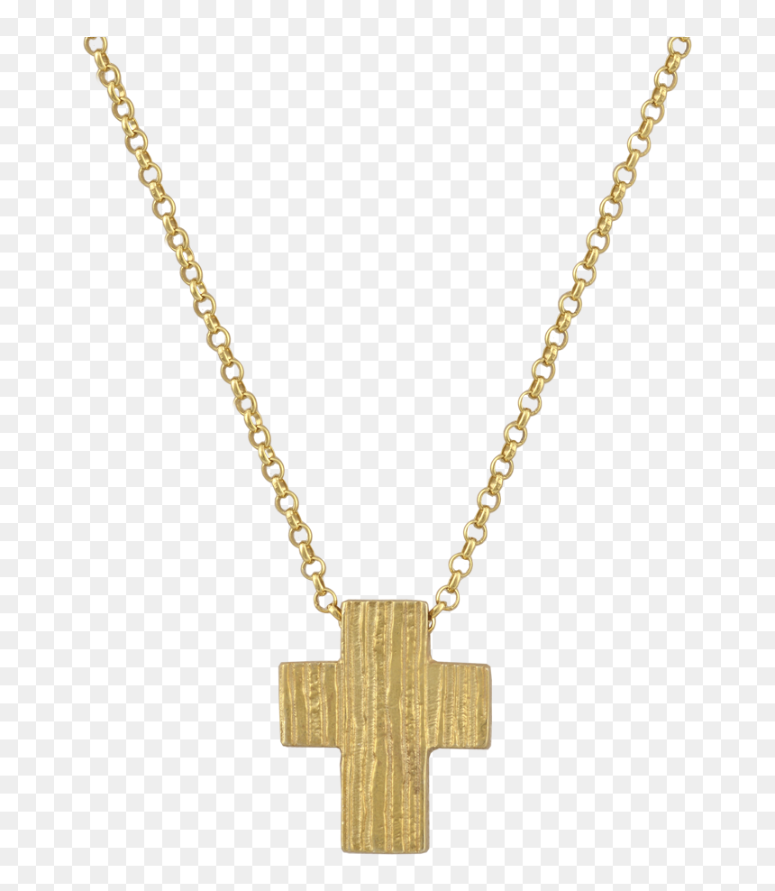 Κολιέ Σταυρός - Angel And Devil Necklace, HD Png Download - cross necklace png