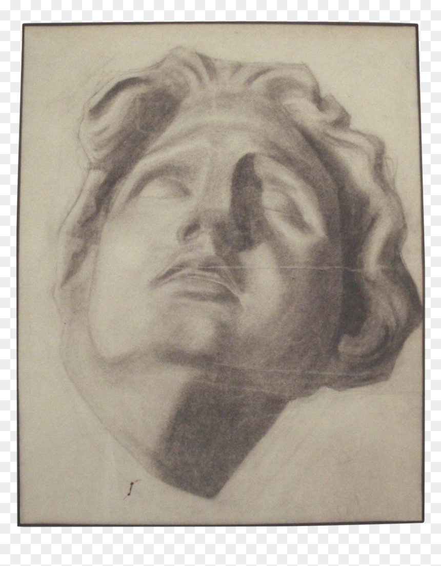 Self Drawing Charcoal - Picture Frame, HD Png Download - charcoal png