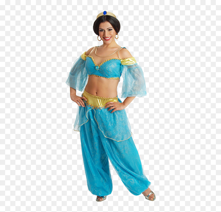 Princess Jasmine Full - Costume, HD Png Download - princess jasmine png