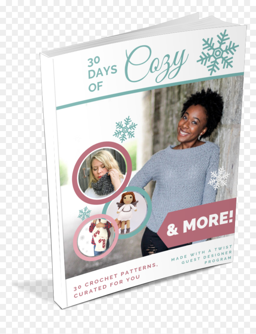 30 Days Of Cozy Main Pic, HD Png Download - crochet hook png