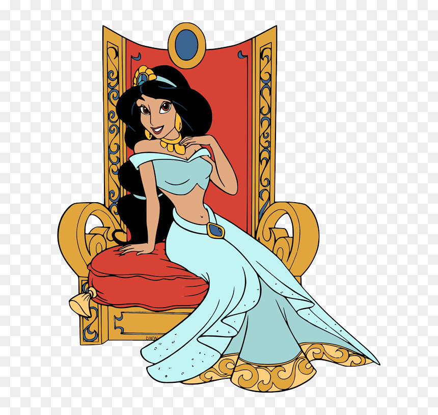 Disney Princess Jasmine Art, HD Png Download - princess jasmine png