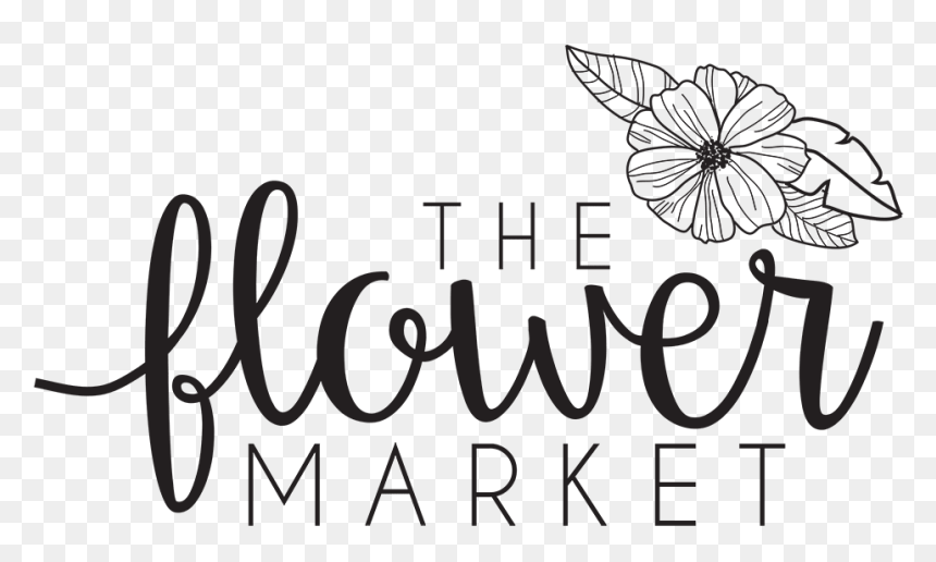The Flower Market - Calligraphy, HD Png Download - birthday blower png