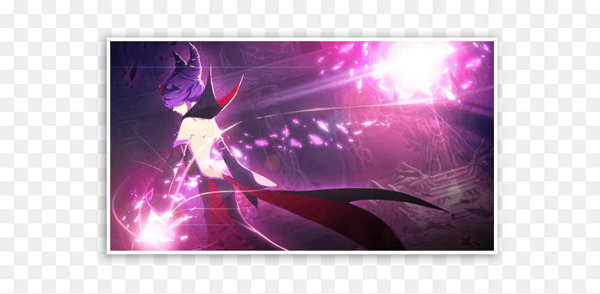 Anime, HD Png Download - purple lens flare png