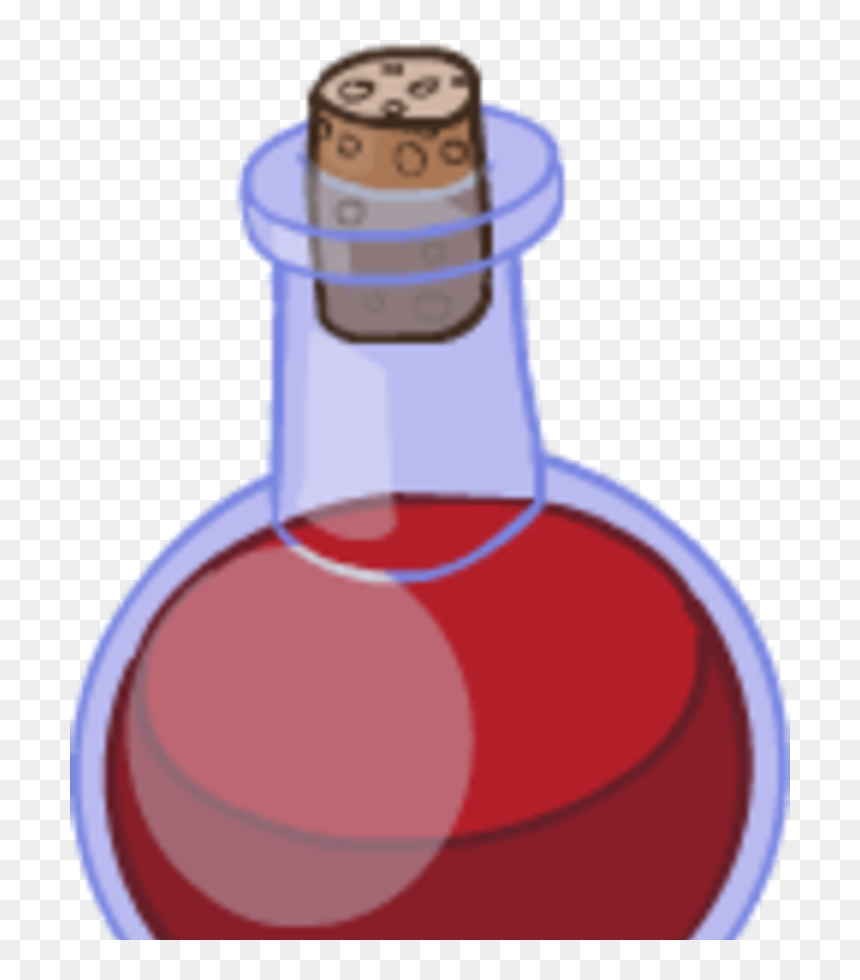 White Orb - Glass Bottle, HD Png Download - potion bottle png