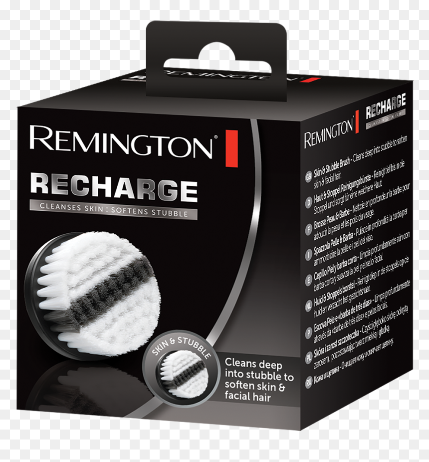 Remington Replacement Recharge Facial Brush Charcoal - Cosmetics, HD Png Download - charcoal png