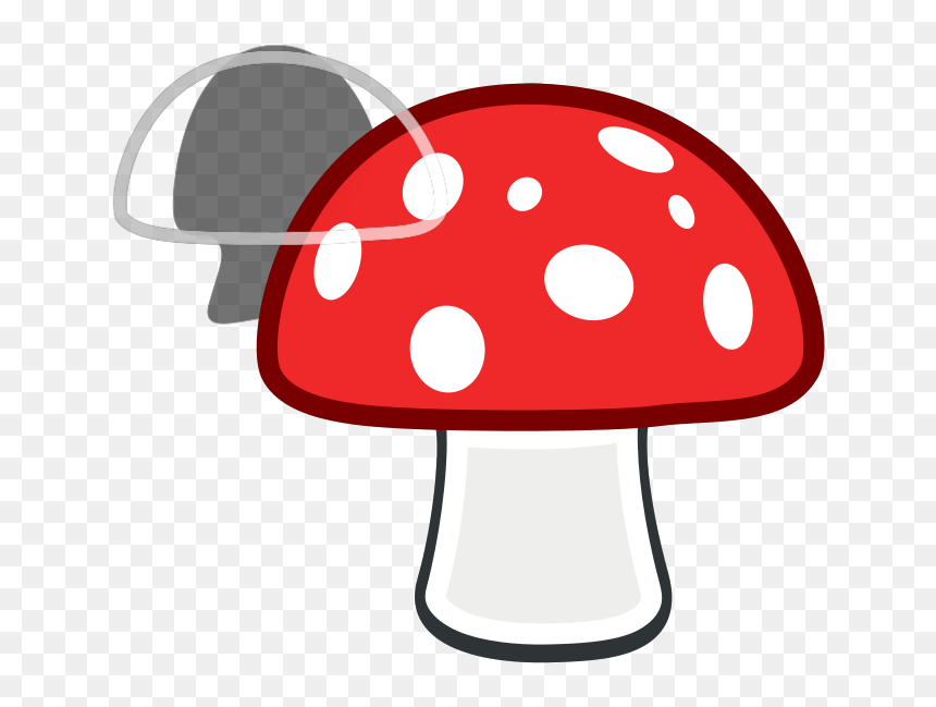 Mushroom Red Spots Svg Clip Arts - Edible Mushroom, HD Png Download - spots png