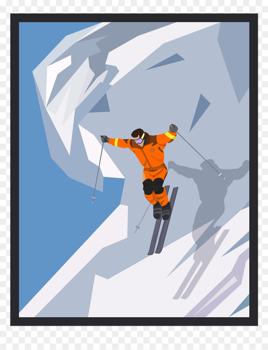 Ski Jumping, HD Png Download - skiing png