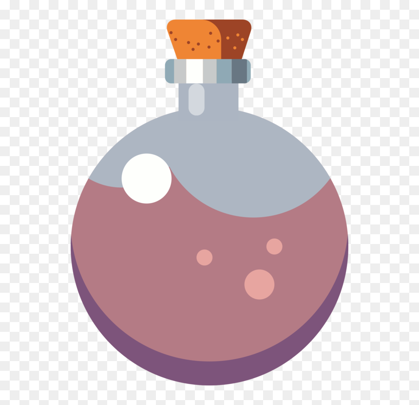 Liquid,purple,circle - Round Bottom Flask Clipart, HD Png Download - erlenmeyer flask png