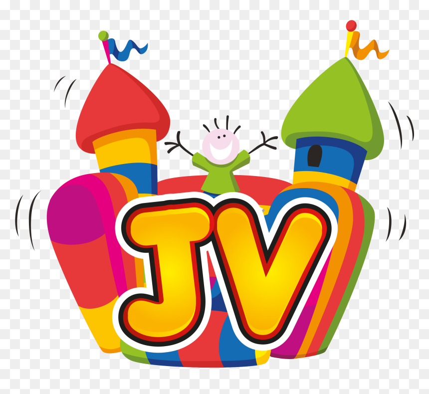 Bouncy Castle Clipart - Child Bouncy Castle Logo Ideas, HD Png Download - castle clipart png