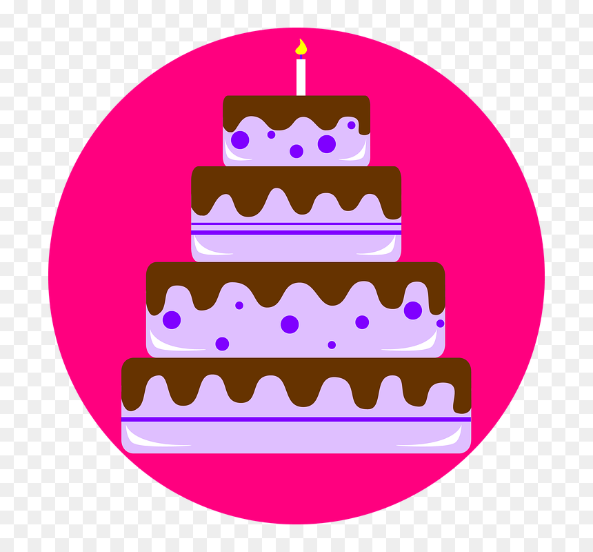 Dogum Gunu Pastası Cizim, HD Png Download - pastry png