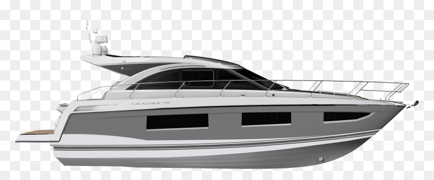 Yacht Png Speed Boat - Luxury Yacht, Transparent Png - speed boat png