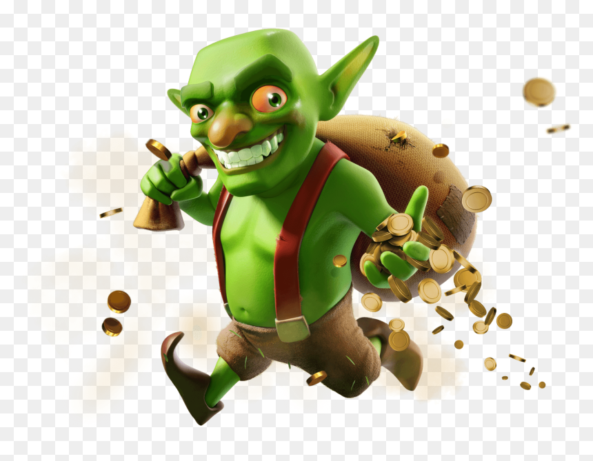 Clash Royale Logo - Clash Royale Goblin, HD Png Download - pekka png