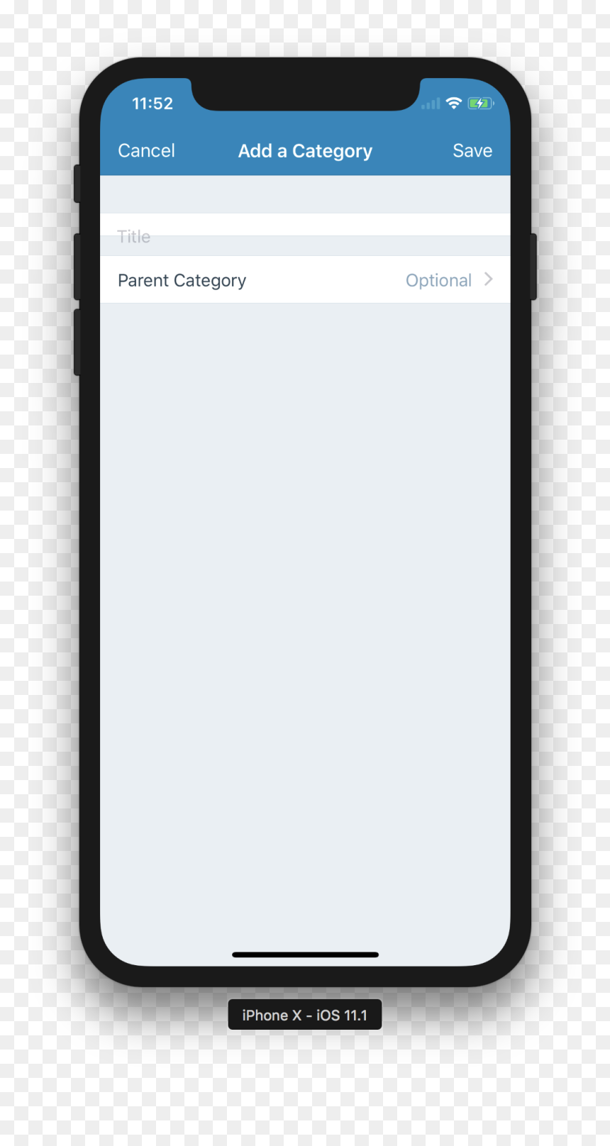 Screen Shot 2017 11 15 At 23 52 - Flutter Drop Down List, HD Png Download - broken phone png