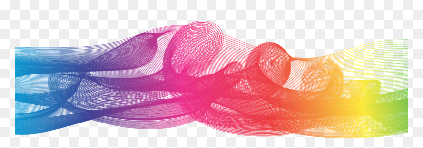 Expectrum Rainbow Lines Colour Png Image - Lineas De Colores Png, Transparent Png - colores png