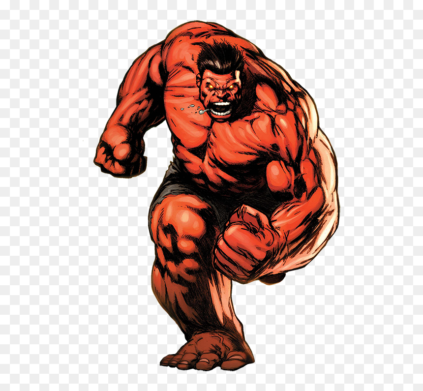 She Hulk Vermelha - Marvel Comics Red Hulk, HD Png Download - she hulk png