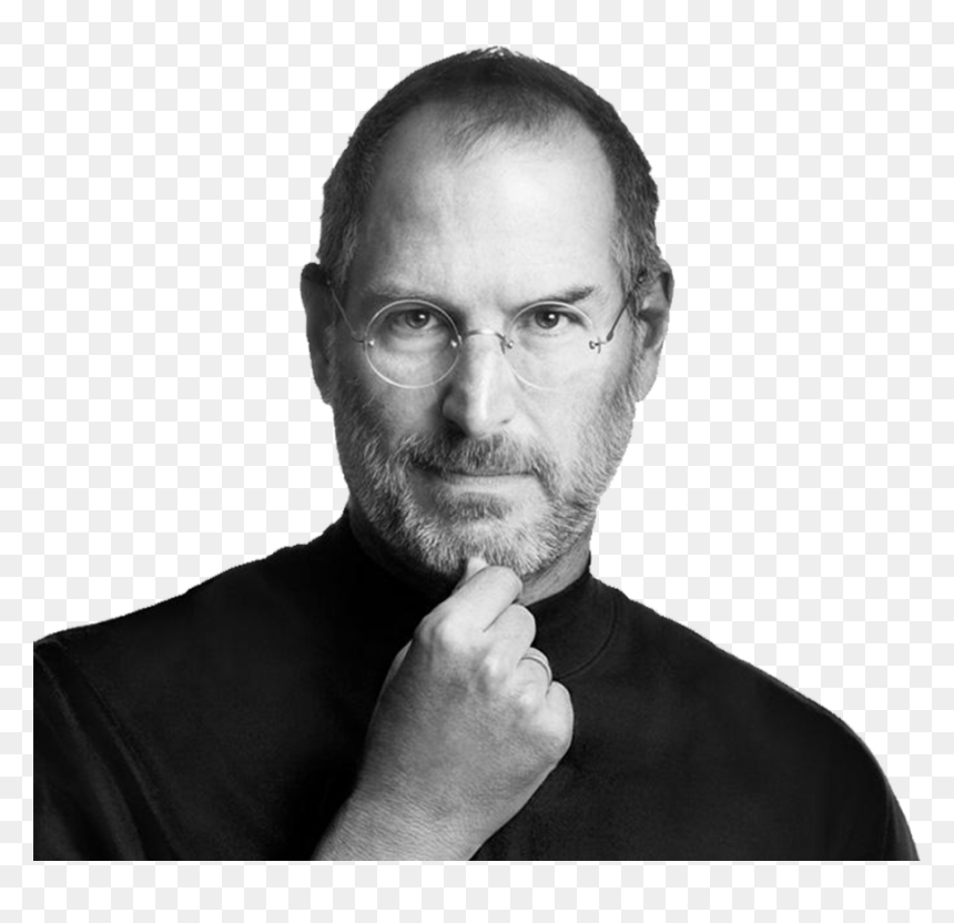 Steve Jobs Thinking Png Image - Steve Jobs God Quote, Transparent Png - man thinking png