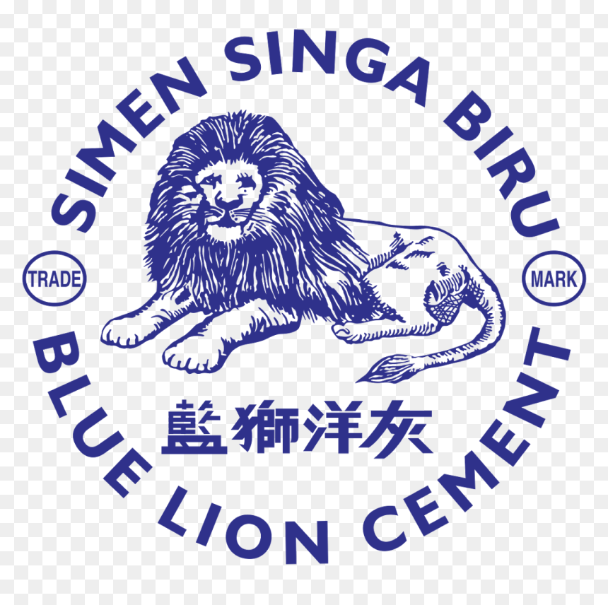 Blue Lion Cement Logo Vector - Blue Lion Logo Cima, HD Png Download - lion vector png