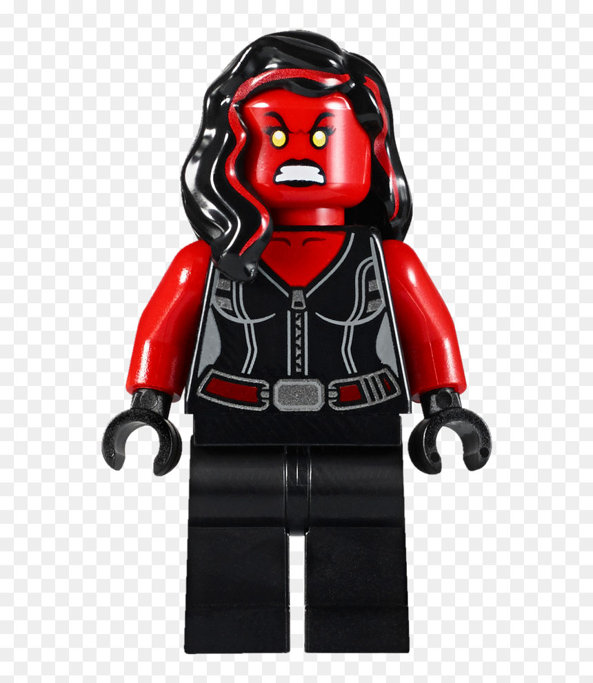 76078 Red She Hulk - Red She Hulk Lego, HD Png Download - she hulk png