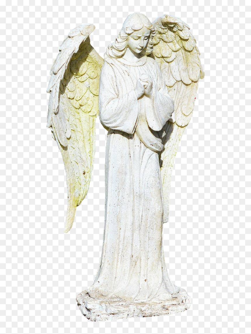 Sculpture, HD Png Download - angel statue png