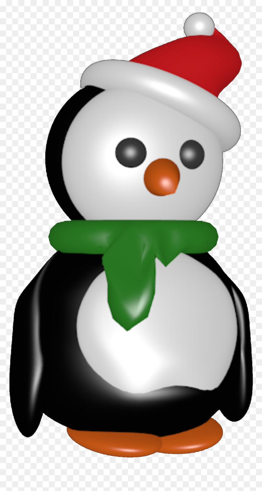 Penguin, HD Png Download - christmas penguin png