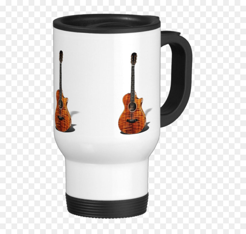 Taza De Viaje Personalizada, HD Png Download - guitar player png