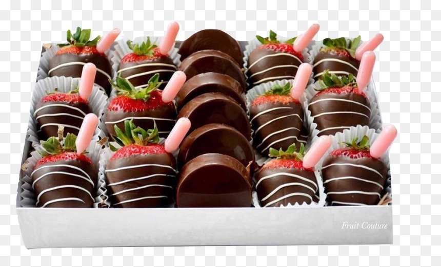 Chocolate, HD Png Download - chocolate covered strawberries png