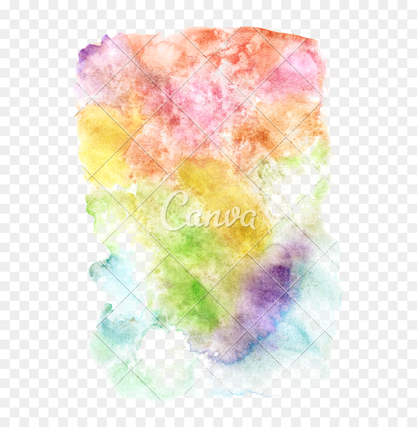 Watercolor Blob Of Colors - Watercolor Paint, HD Png Download - inspiration png