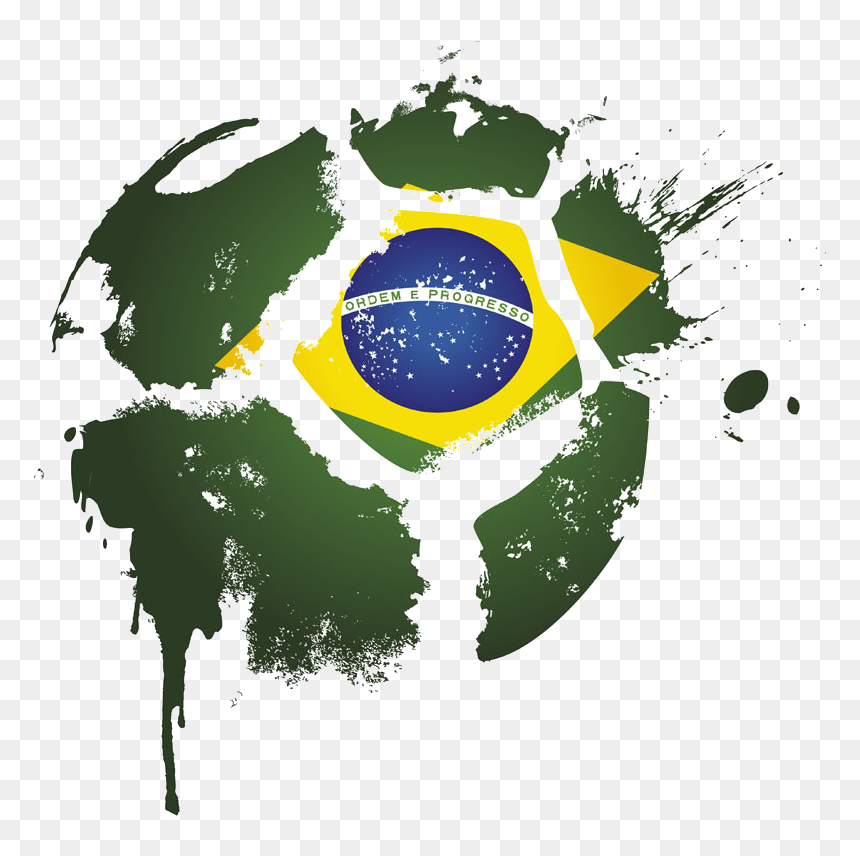 Logo Brazil Football Team, HD Png Download - football .png