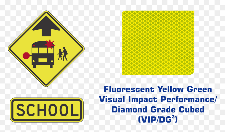 Fluroescent Yellow Green - 3m Highway Green Stickers, HD Png Download - blank road sign png