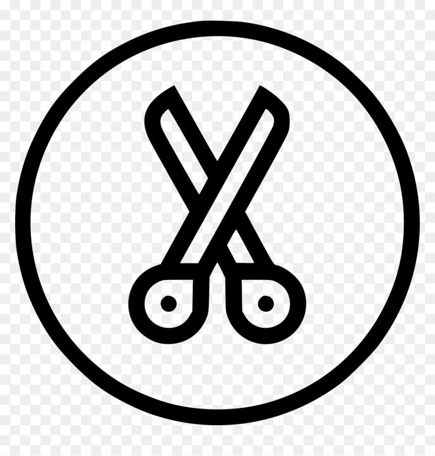 Cut Scissor Trim Tool Cutter Shear Craft - Craft Icon Png, Transparent Png - craft png