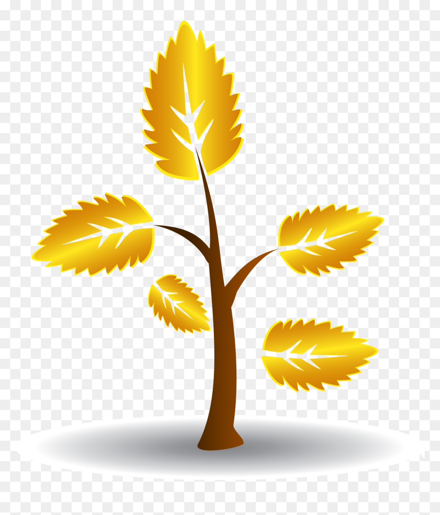 Fall Tree Clipart Png, Transparent Png - fall tree clipart png
