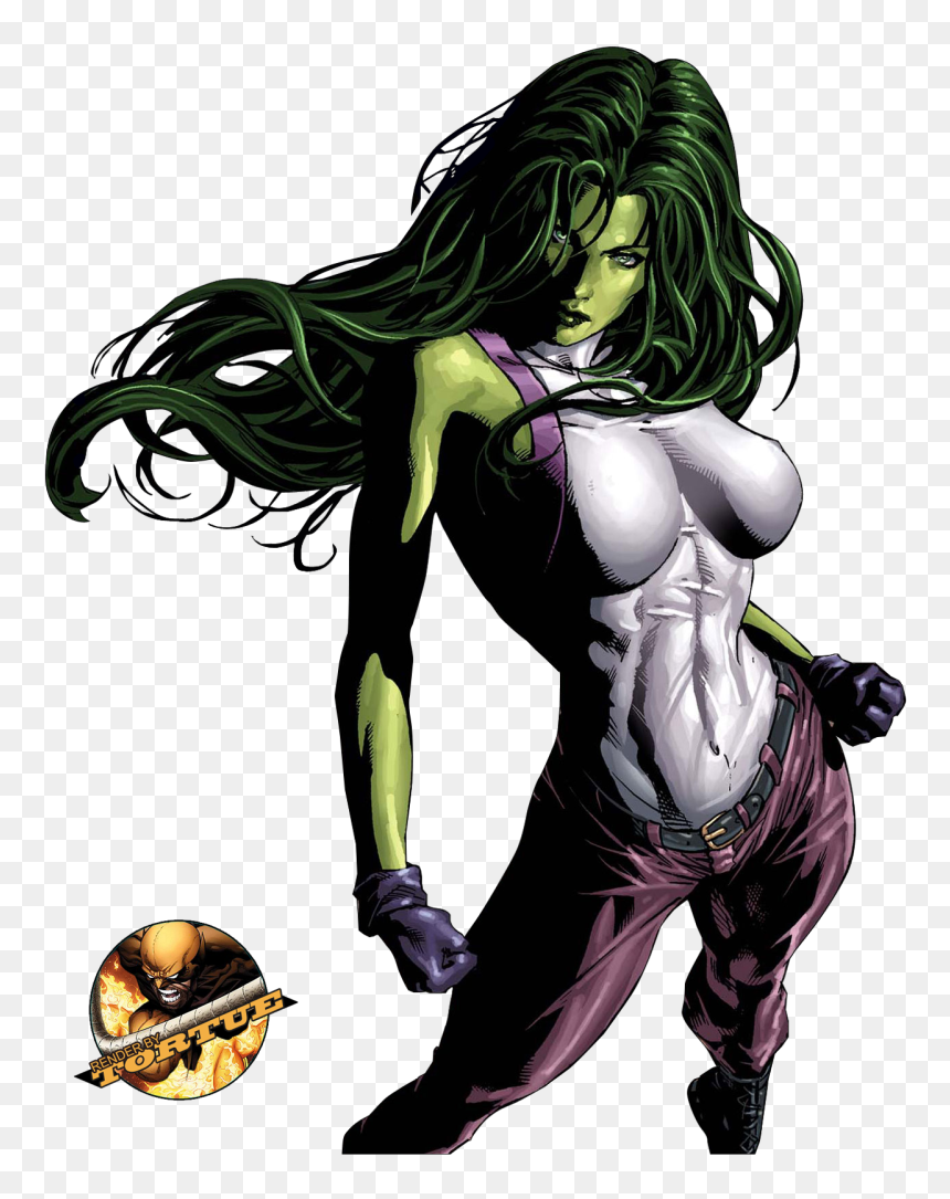 She Hulk Eliza Dushku, HD Png Download - she hulk png