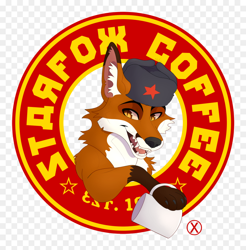 Starfox Coffee Logo - Cartoon, HD Png Download - starfox png