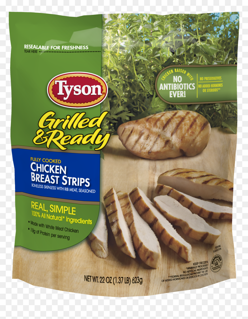 Tyson Grilled Chicken Strips, HD Png Download - cooked chicken png