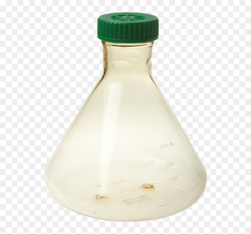Glass Bottle, HD Png Download - erlenmeyer flask png