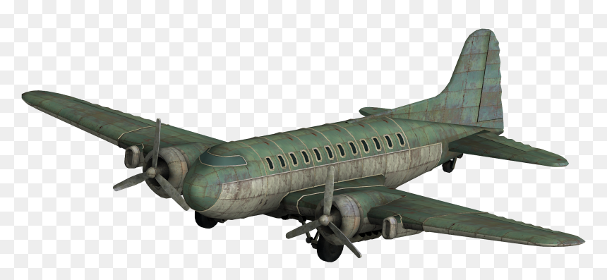 Nukapedia The Vault - Fallout Airplane, HD Png Download - biplane png