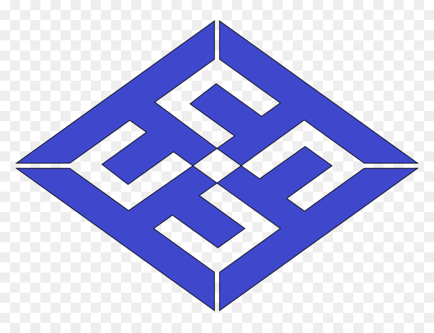 Blue,triangle,symmetry, HD Png Download - wechat png