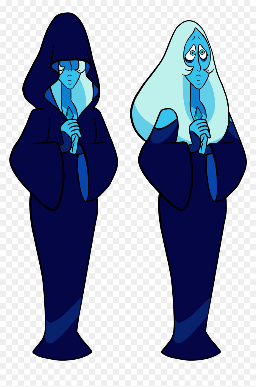 Steven Universe Characters Blue Diamond , Png Download - Blue Diamond Steven Universe With Hood, Transparent Png - blue diamond png