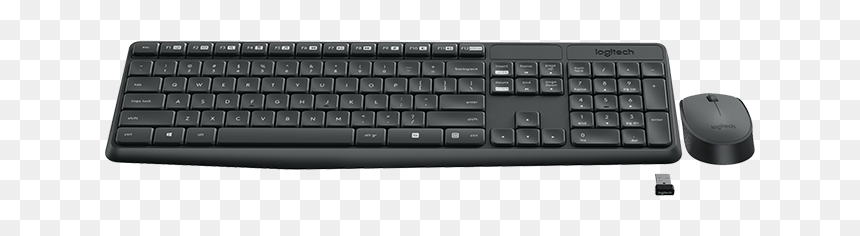 Mk235 Wireless Keyboard And Mouse Combo, HD Png Download - keyboard and mouse png