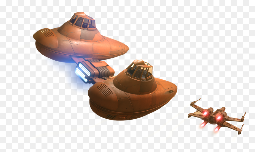 Cloud Car Battlefront 2 , Png Download - Star Wars Battlefront 2 Cloud Car, Transparent Png - battlefront 2 png
