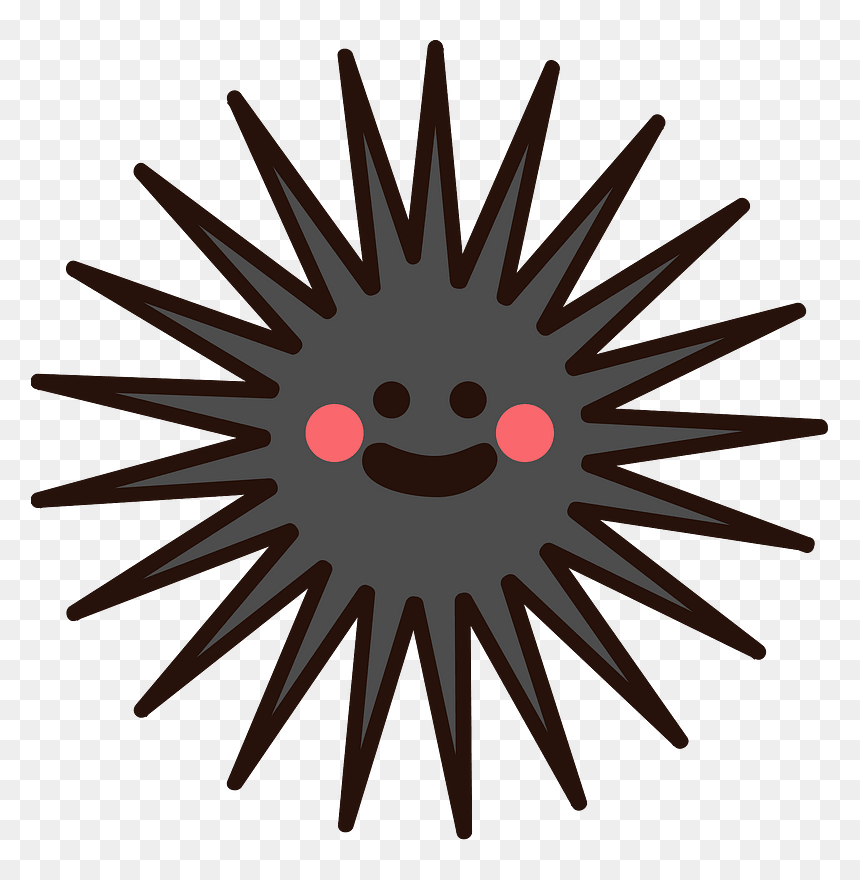 Sea Urchin Clipart - Fire Force Evangelist Symbol, HD Png Download - sea urchin png