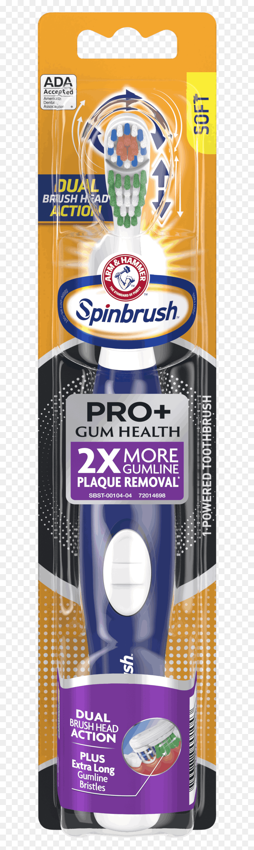 Spinbrush™ Pro Gum Health, HD Png Download - tooth brush png