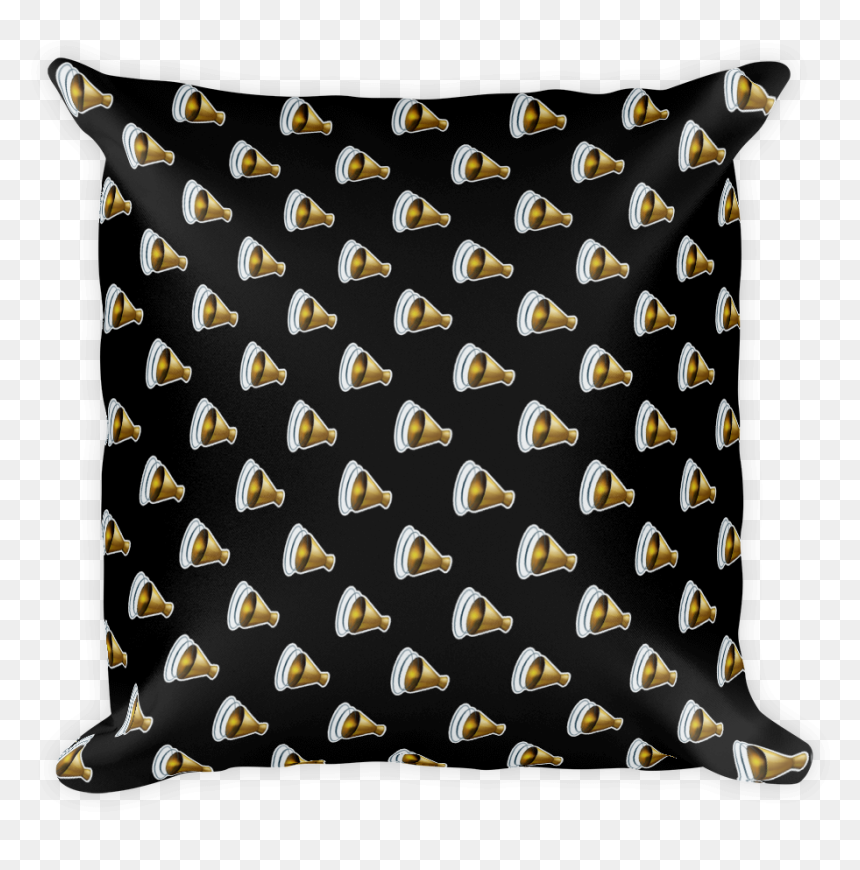 Cheering Megaphone-just Emoji - Pillow, HD Png Download - cheer megaphone png